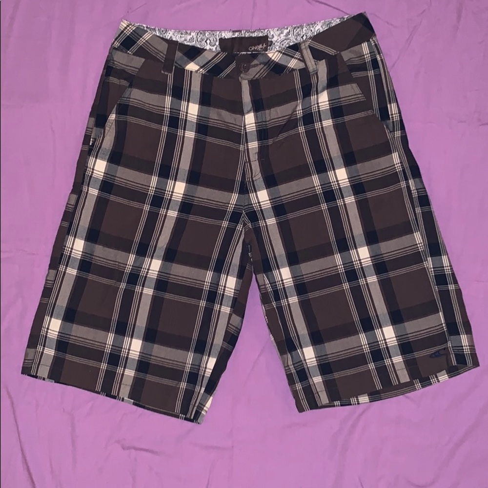 O’Neill short men’s 33 plaid